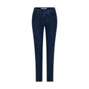 Blå Skinny Fit Jeans Made in Italy