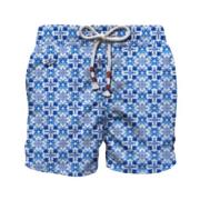 Mænds Strand Shorts Micro Mønster