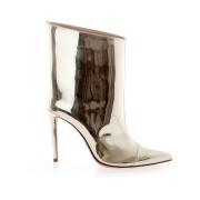 Platinum Tronchetto Elegant High Heel Boots