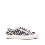 Canvas FF Motif Sneakers