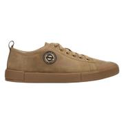 Herre Brun Lav-Top Sneakers lavet af Ægte Nubuck ER00112408