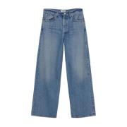 Lavt Slidte Baggy Jeans i Libertine