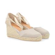 Tortora Satin Espadriller