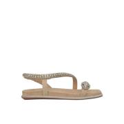 Glitter Sole Flat Sandal