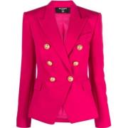 Fuchsia Jakker til Stilfulde Outfits