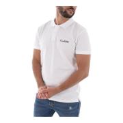 Hvid Bomuld Polo Shirt - Petit Logo