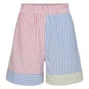 Stribet Viola Shorts Mint Blå Pink