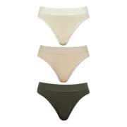 Tre-pakke UFST-COTTON-THONG-strenge