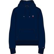 Hoodie med Logo Broderi