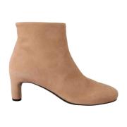 Suede Mid Heels Pumps Boots Shoes