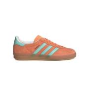 Peach Suede Sneakers Gazelle Indoor Model