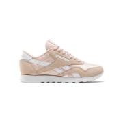 Velour Classic Nylon Dame Sneaker - Beige