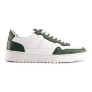 Håndlavet Etisk Sneakers Hvid Grøn