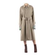 Uld Gabardine Trench Coat