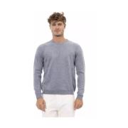Elegant Cashmere Sweater med Rund Hals