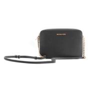 East West Saffiano Læder Crossbody Taske