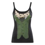 Genoprettet Flared Tank Top