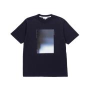 Digital Print T-shirt Mørkeblå