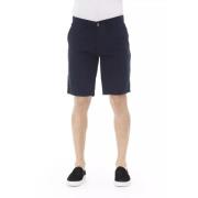 Elegant Bermuda Shorts i Blå