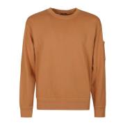 Diagonal Fleece Lens Sweatshirt