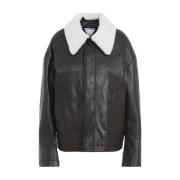 Shearling Bomber Jakke