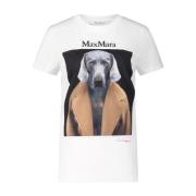 Hunde Print T-Shirt