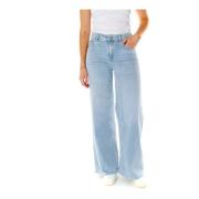 Wide Leg Midwaist Jeans