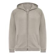 Merino Uld Zip-Hoodie