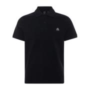 Sort Polo Shirt Everett Stil