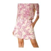 Blomstret Chino Bermuda Shorts