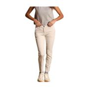 Slim Women's Chino Bukser i Satin