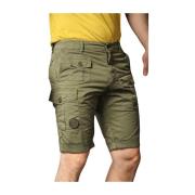 Cargo Bermuda Shorts Begrænset Oplag Gulerodspasform