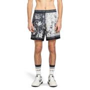 Bandana Blomsterprint Elastik Shorts