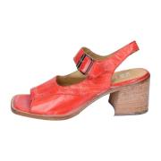 Vintage Læder Sandaler til Kvinder