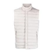 Hvid Veste Stilfuld Alsidig Gilet