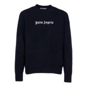 Sorte Sweaters med Pinafore Metal