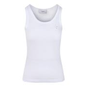 Logo Tank Top Letvægts Jersey SS24