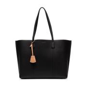 Triple-Compartment Tote Bag