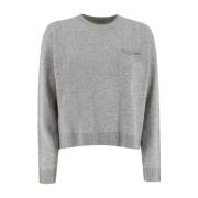 Klassisk Jumper med Frontlomme