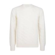 Flettede Uld Cashmere Sweater