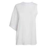 Draped Sleeve Bomuld Tee