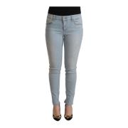 Lys Blå Skinny Denim Jeans