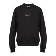 Sweatshirt med logo