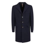 Royal Blue Single Breasted Coat