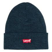 Batwing Broderet Beanie Uldhue