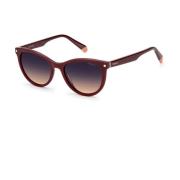 Cat-Eye Solbriller Lilla Gradient Polariseret