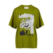 Tom Cartoon Print Bomuld T-shirt