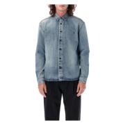 Lysblå Denim Skjorte AW24