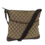 Pre-owned Canvas gucci-tasker