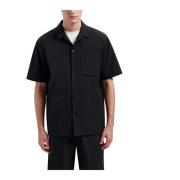 Nylon Short Sleeve Skjorte